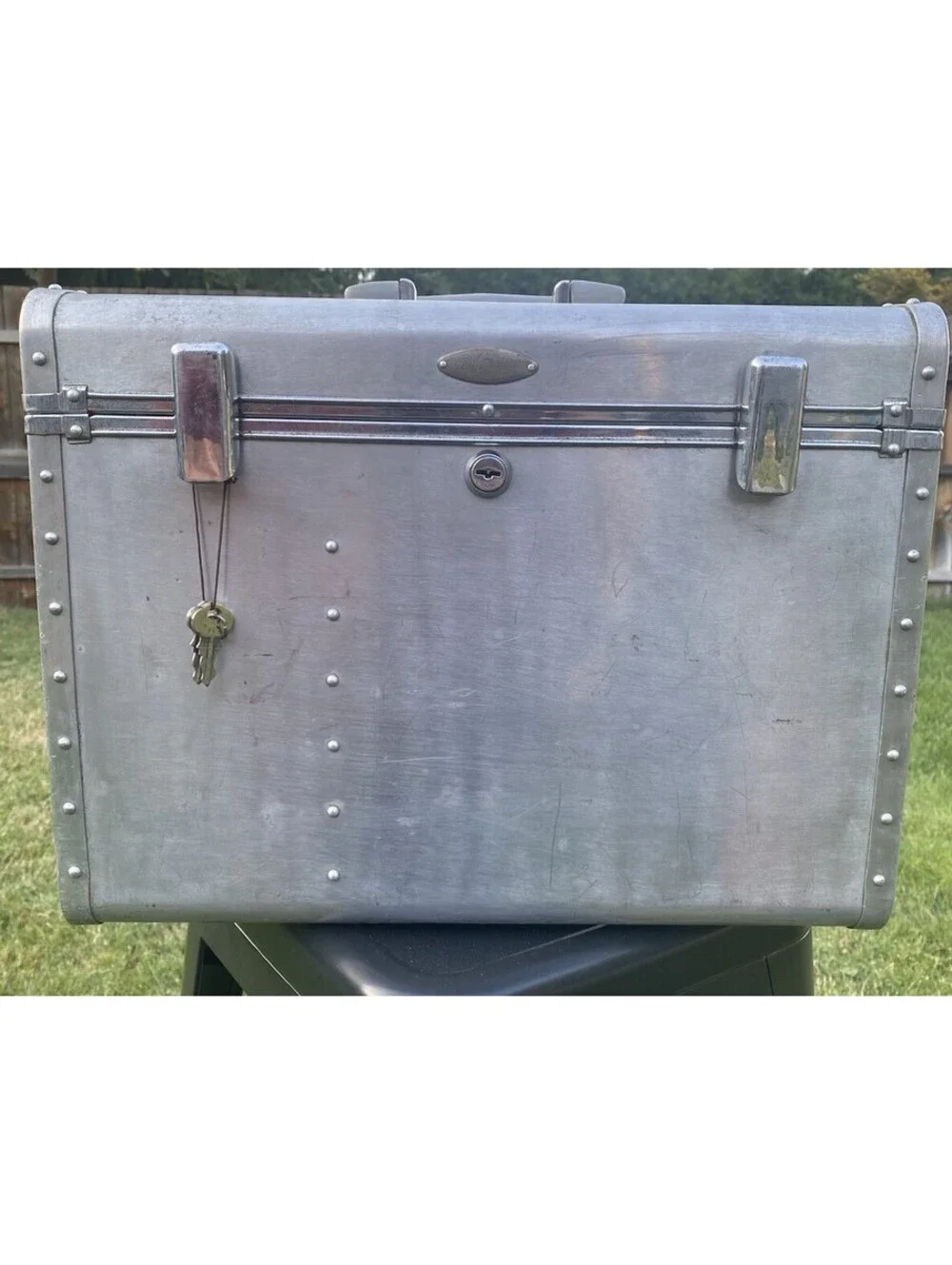VTG KOWA TRUNK ALUMINUM 16x12x10, 2 Keys, Organizers, Pilot’s or Camera Case